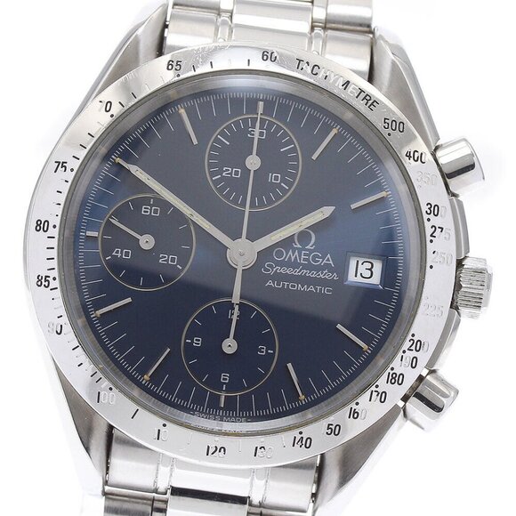 OMEGA Speedmaster 3511.80 Date Chronograph Navy Dial Automatic Men's _866439 - Picture 2 of 6